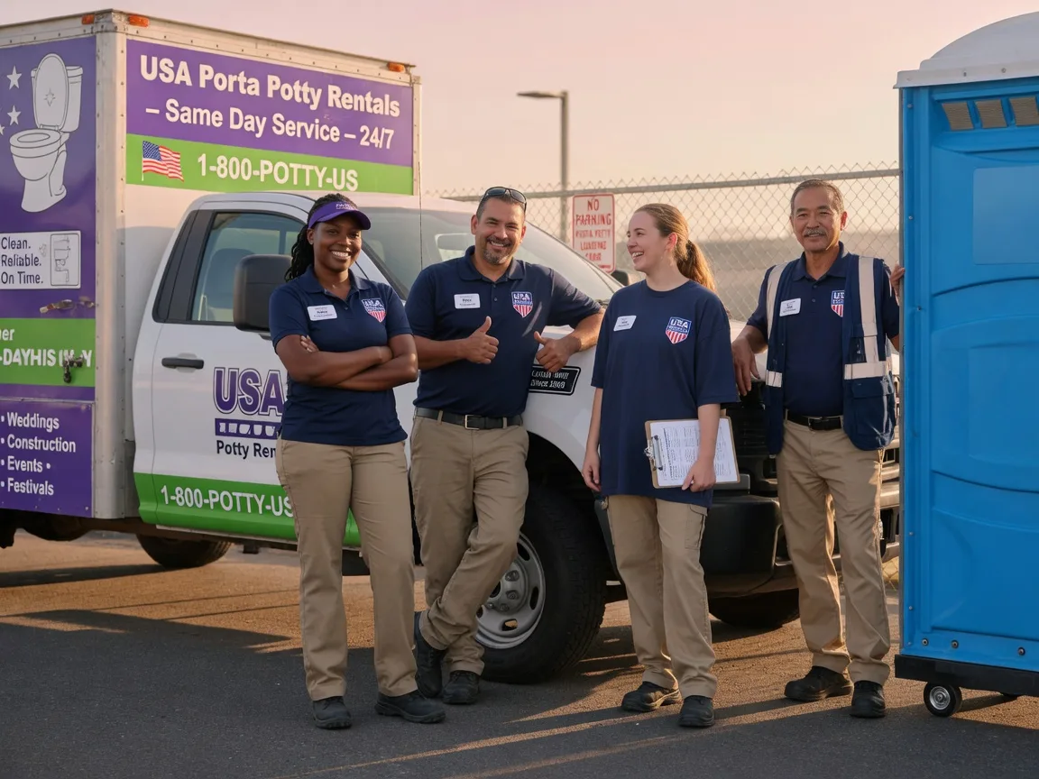 Porta Potty Rental company in Vida, OR